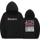 Multiple colour " Astro World" hoodie - pluto essentials 