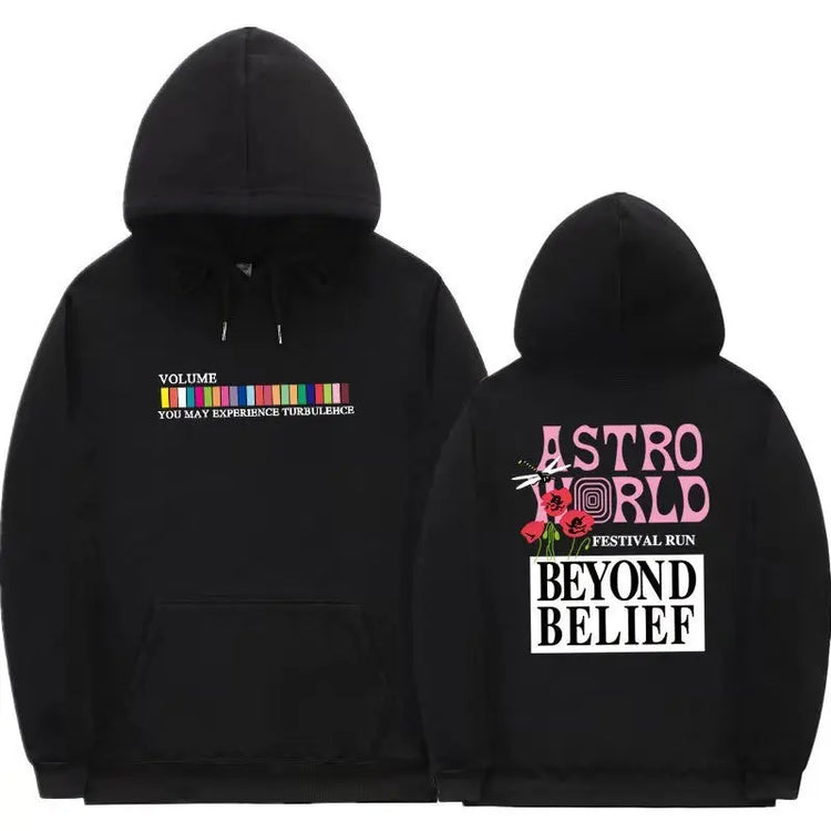 Multiple colour " Astro World" hoodie - pluto essentials 