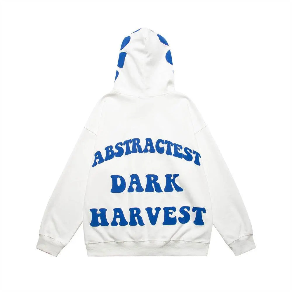 Letter Printed Hoodie Pullover Men - pluto essentials 