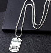 Hiphop pendant titanium steel chain pendant for men and women - pluto essentials 