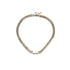 All-match Gold Titanium Steel Hip Hop Women Men Chunky Necklace - pluto essentials 