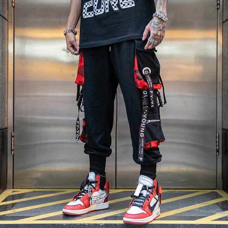 Street hiphop webbing Harun leggings - pluto essentials 
