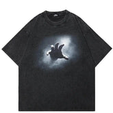 Hip Hop Streetwear Men T-Shirt Oversized - pluto essentials 
