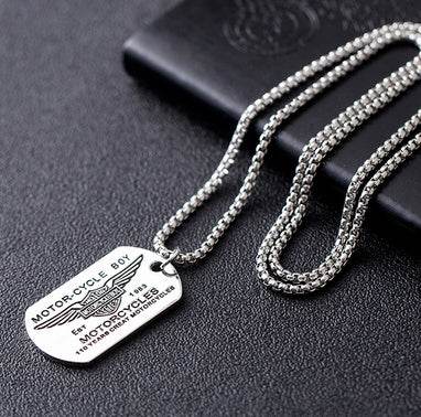 Hiphop pendant titanium steel chain pendant for men and women - pluto essentials 