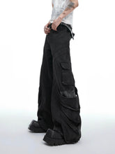 Loose Wide-leg Overalls Men - pluto essentials 