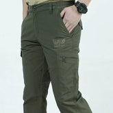 Loose Plus Size Cargo Long Pants Multi-Pocket Pants - pluto essentials 