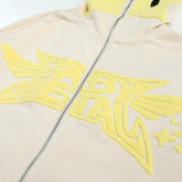 Masked Zipper Hooded Sweater For Men - pluto essentials 