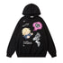 Fashion Cartoon Printed Hoodie Men - pluto essentials 