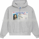 Cute Hoodie Teenagers Oversized Sweatshirt Casual Clothes Thick Zipper - pluto essentials 