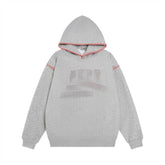 Embroidered Lace Hooded Sweater For Men - pluto essentials 