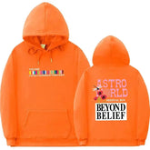 Multiple colour " Astro World" hoodie - pluto essentials 