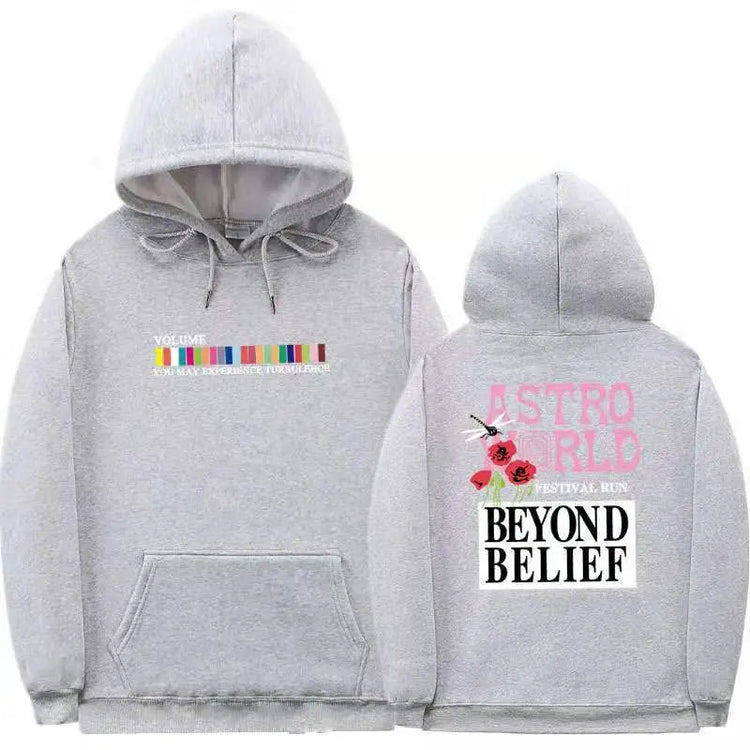 Multiple colour " Astro World" hoodie - pluto essentials 