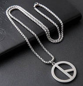 Hiphop pendant titanium steel chain pendant for men and women - pluto essentials 
