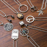 Hiphop pendant titanium steel chain pendant for men and women - pluto essentials 