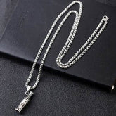 Hiphop pendant titanium steel chain pendant for men and women - pluto essentials 