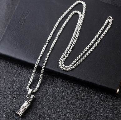 Hiphop pendant titanium steel chain pendant for men and women - pluto essentials 