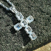 Hip Hop Luxury Square Pendant Necklace For Men And Women - pluto essentials 