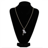 Zircon Hip Hop Necklace - pluto essentials 