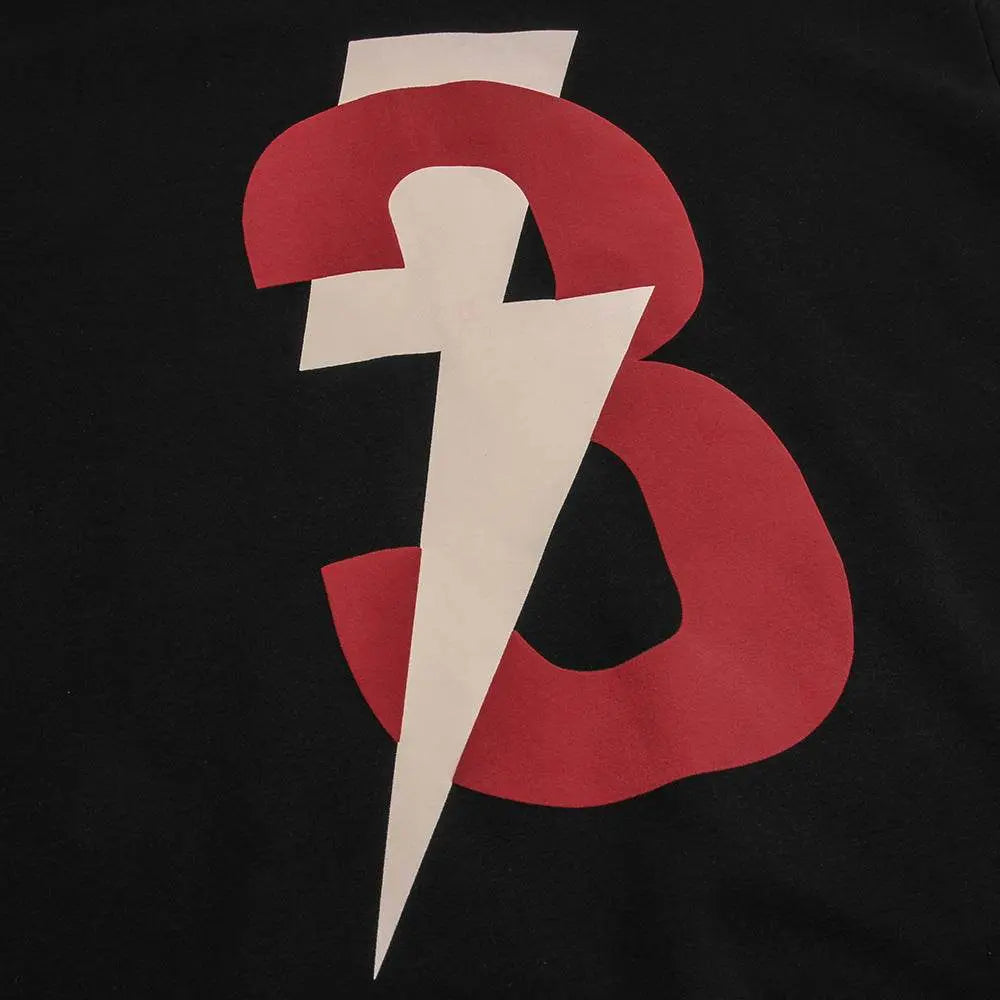 Fashion Lightning Printed Hoodie Men - pluto essentials 