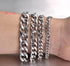 Stainless Steel Bracelet Hip Hop Men And Women Simple - pluto essentials 