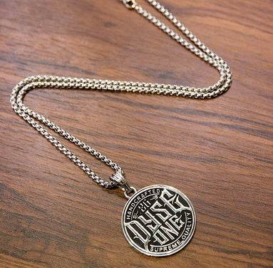 Hiphop pendant titanium steel chain pendant for men and women - pluto essentials 