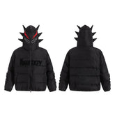 Retro Black Jacket - pluto essentials 