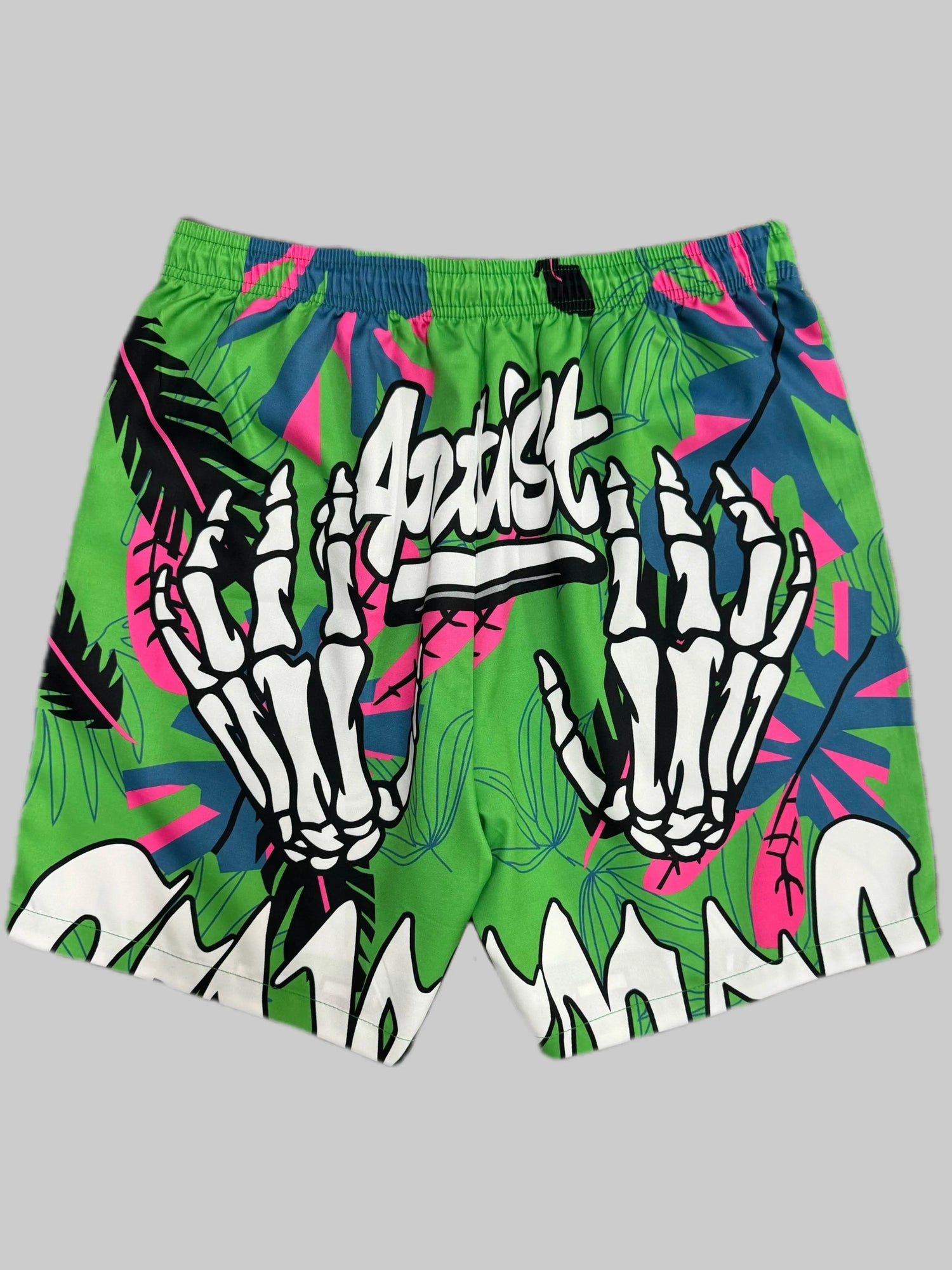 skeleton custom shorts - pluto essentials 