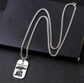 Hiphop pendant titanium steel chain pendant for men and women - pluto essentials 