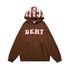 Letter Printed Hoodie Pullover Men - pluto essentials 