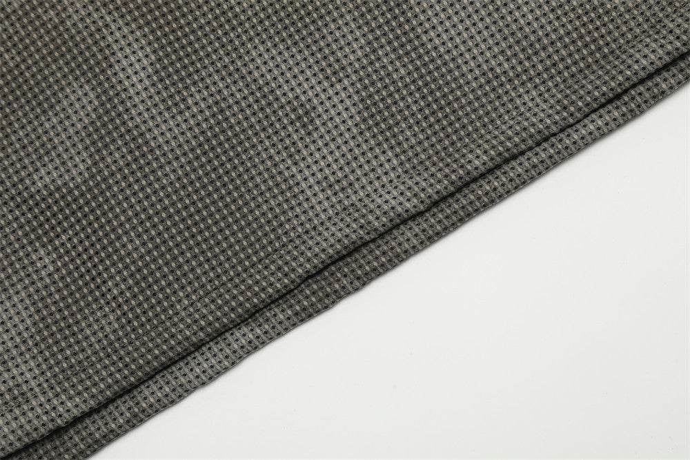 Tie-dyed Stand Collar Hooded Pullover Men&