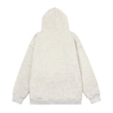 English Letters Printed Hoodie Men - pluto essentials 