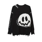 Street Tide High Street Sweater Slouchy Loose - pluto essentials 