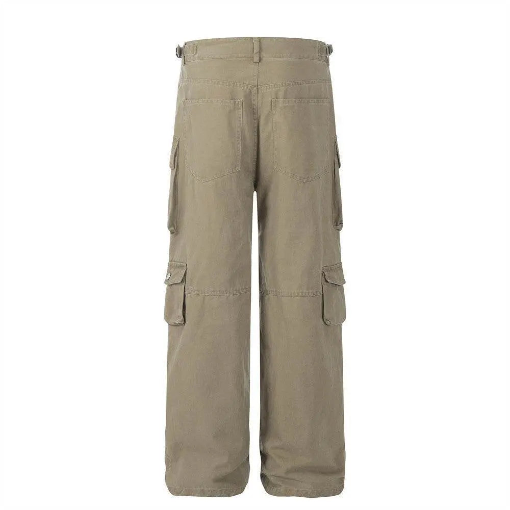 American Multi-pocket Cargo Pants Men&