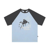 High Quality Harajuku Casual Hip Hop Female Vintage Oversized Street Retro Summer Letters T-shirts - pluto essentials 