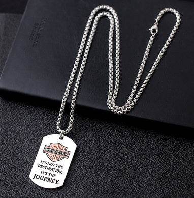 Hiphop pendant titanium steel chain pendant for men and women - pluto essentials 