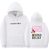 Multiple colour " Astro World" hoodie - pluto essentials 