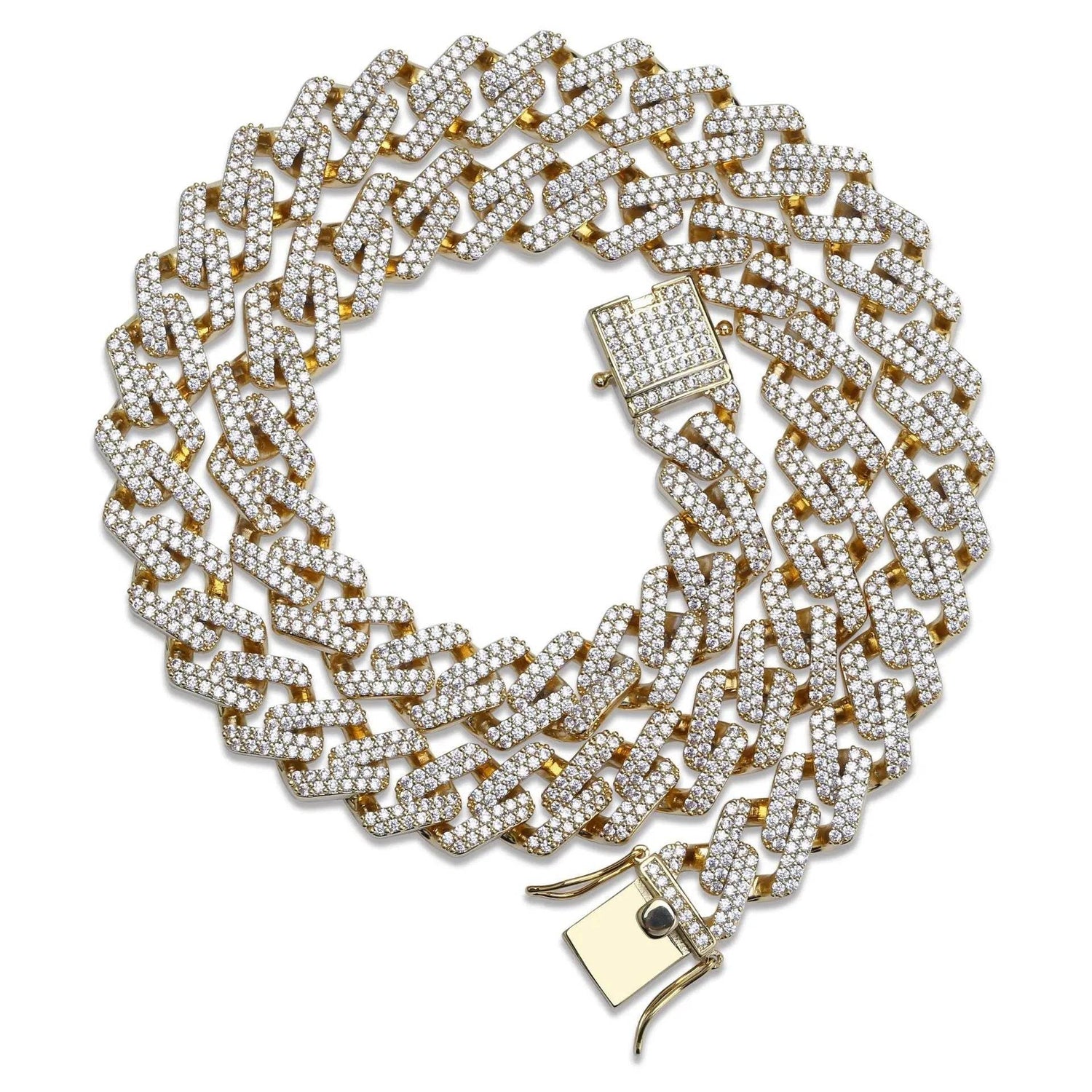 Miami Cuban hip hop Necklace - pluto essentials 