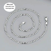 Hip Hop Silver Necklace Men And Women Thick Type - pluto essentials 