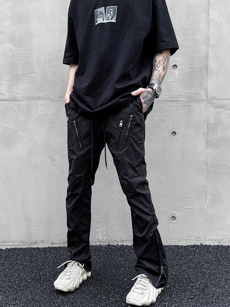 custom fleered sweatpants - pluto essentials 