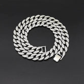 Hip Hop Miami 15mm Cuban Chain Men And Women - pluto essentials 