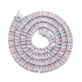 Rectangular Zircon Hip Hop Necklace For Men and Women - pluto essentials 