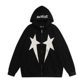 Hip Hop XINGX Printed Hoodie Men - pluto essentials 