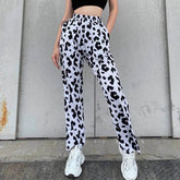 Sweatpants Women Wid Leg Loose Flare Pants Joggers Women Wide Leg Streetwear Fashion Sexy Long Trousers - pluto essentials 