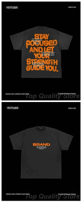 High Street Skull Money Printing Oversized Pattern Gothic Cotton T-shirt Harajuku Couple Y2g Shirt Short Sleeve - pluto essentials 