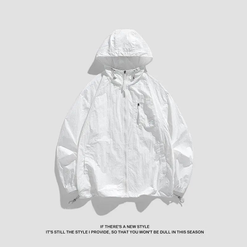 Men And Women Couple Sun Protection Clothing Lightweight Breathable Jacket - pluto essentials 