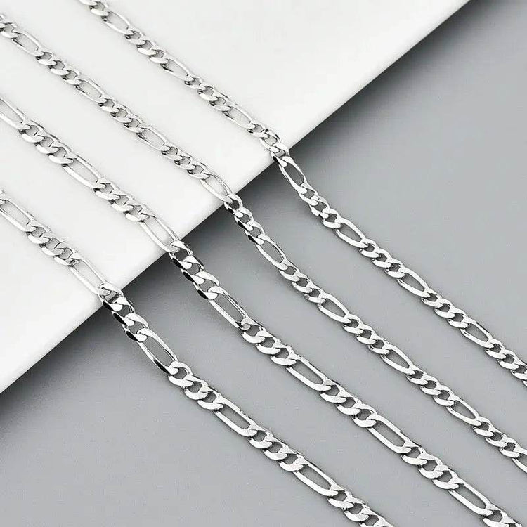 Hip Hop Silver Necklace Men And Women Thick Type - pluto essentials 