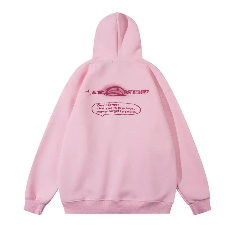 Fashion Personality Printed Hoodie Men - pluto essentials 