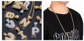 Letter Hip Hop Accessories Pendant - pluto essentials 