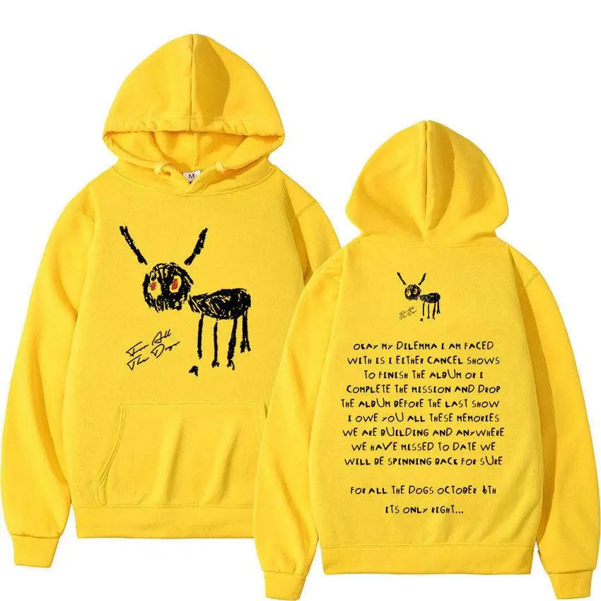 FATD Letter Drop Hoodie - pluto essentials 
