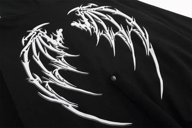 Fashion Horn Hoodie Coat Men - pluto essentials 